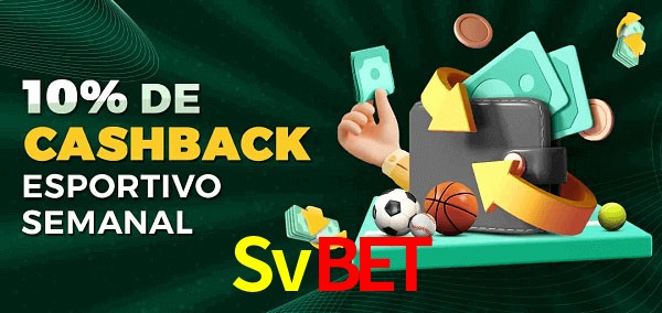 10% de bônus de cashback na Svbet